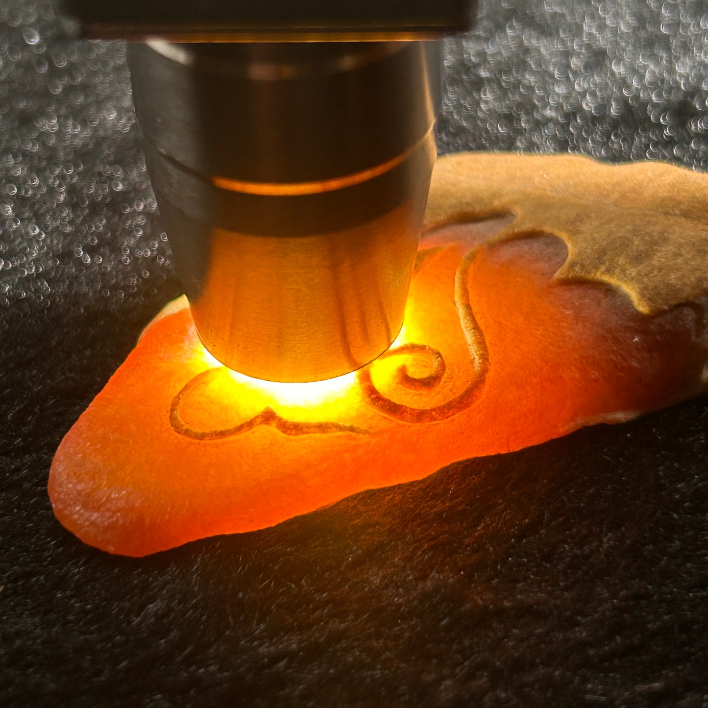 Natural Type A Jadeite | Da Ma Kan Windowed Yellow Jadeite | 35g | 60×30×8mm