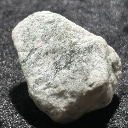 Natural Type A Jadeite | Mo Xi Sha Weathered Skin Jadeite – Small Premium with Floating Patterns | 188g | 50×50×40mm