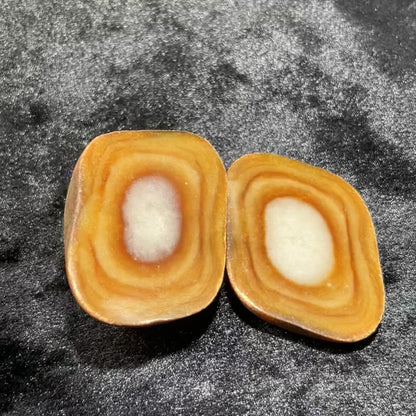 Natural Type A Jadeite | Warm Honey Brown Special Donut | Rare & Unique | 308g | 61×50mm